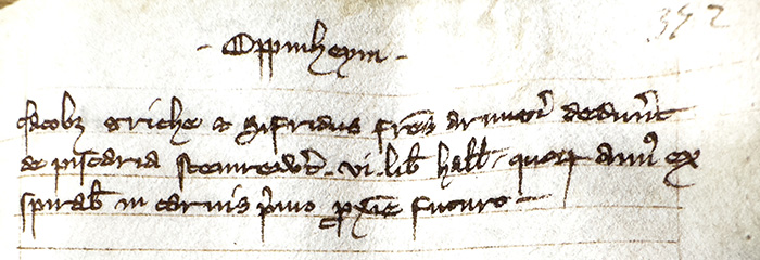 handschrift